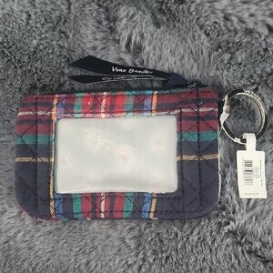 Vera Bradley Tartan Plaid ID Holder